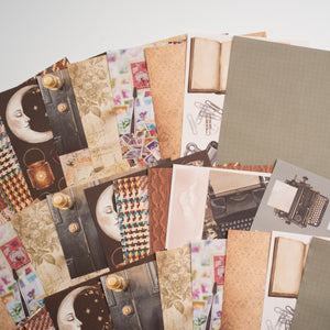 Quiet Corners Collage Paper Book