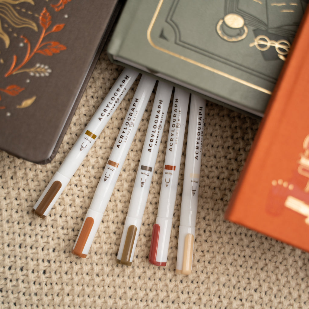 Quiet Corners Acrylograph Pens | Set of 10