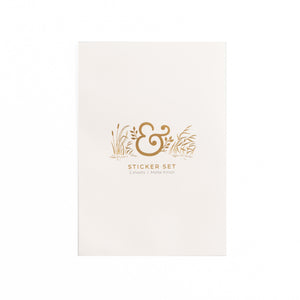 Swan Pond Sticker Set - Archer and Olive