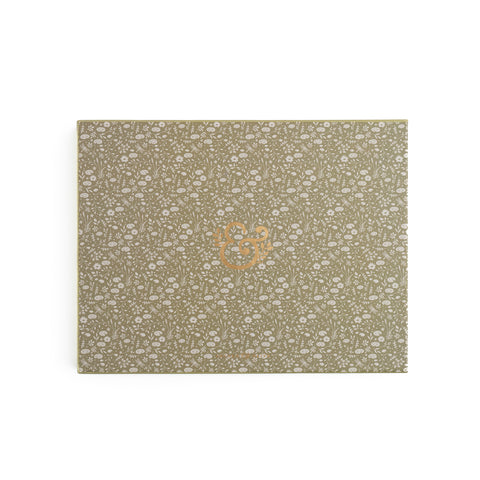 Lovely Lilies Heirloom Notebook - Blank Pages - Archer and Olive