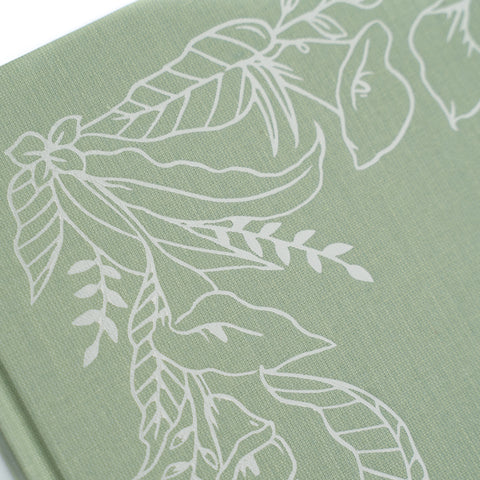 Lovely Lilies Heirloom Notebook - Blank Pages - Archer and Olive