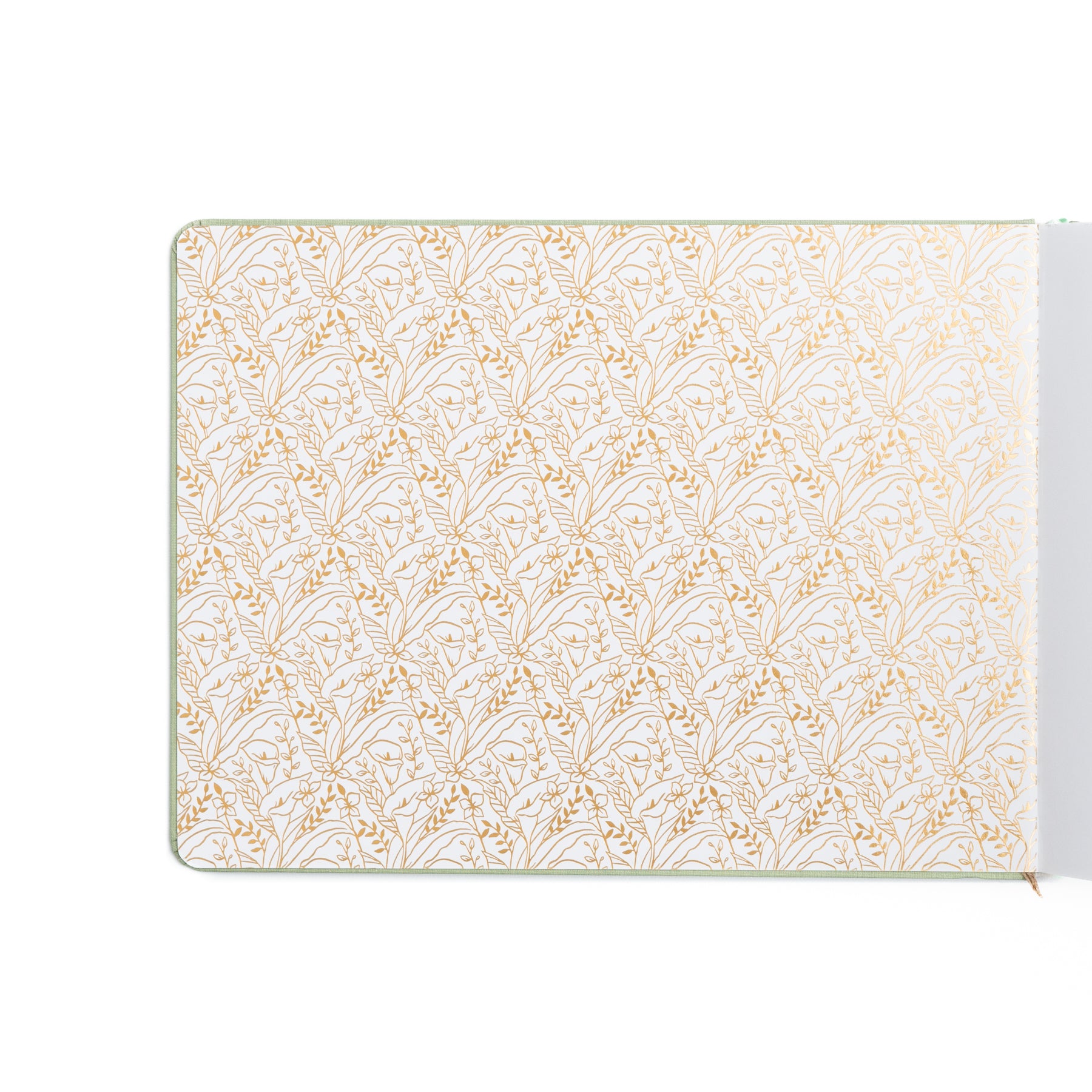 Lovely Lilies Heirloom Notebook - Blank Pages - Archer and Olive