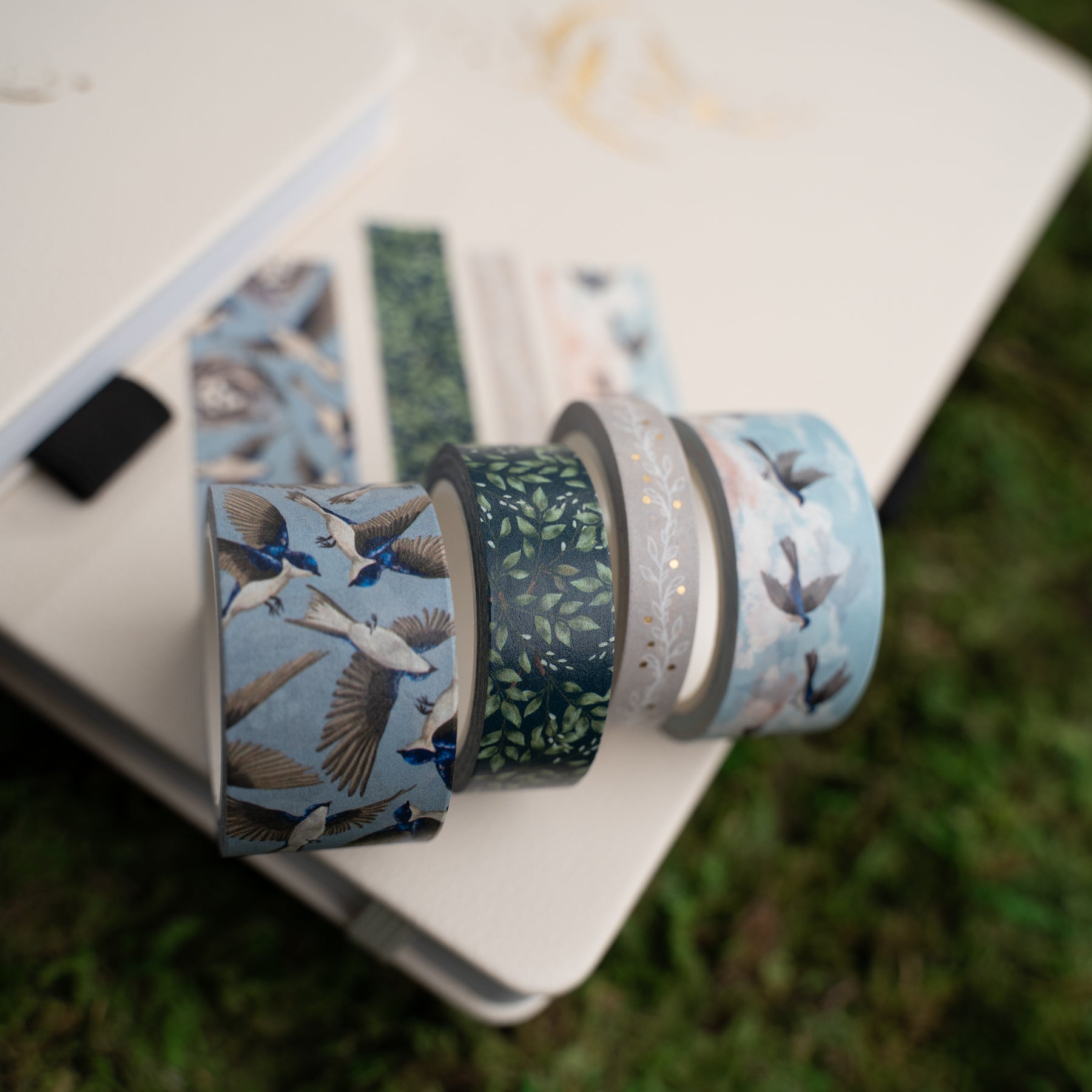 Swallows Washi Tape Set - Archer and Olive