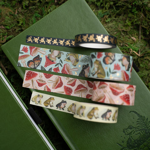 Mushroom Monarch Washi Tape Set - Archer and Olive