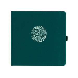 8X8 Signature Floral: Dot Grid Notebook - Archer and Olive