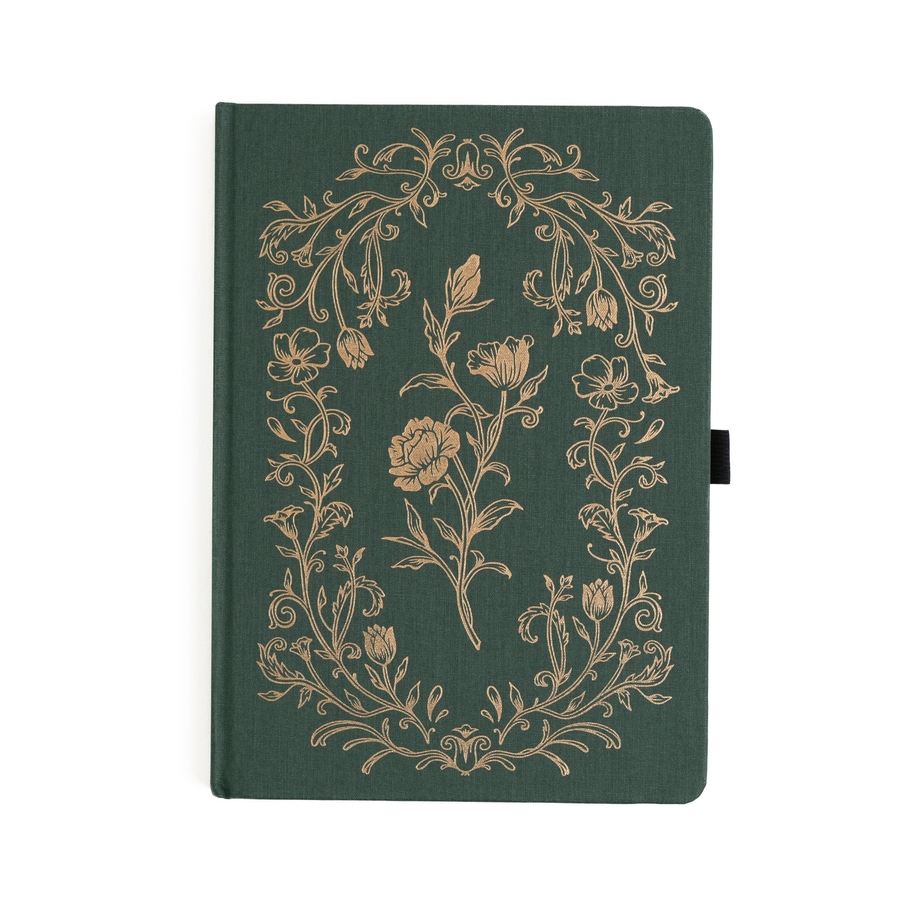 A5 Antique Floral: Dot Grid Notebook - Archer and Olive