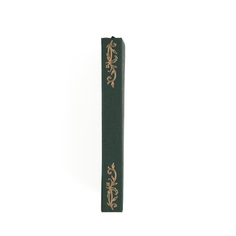 8x8 Antique Floral: Dot Grid Notebook