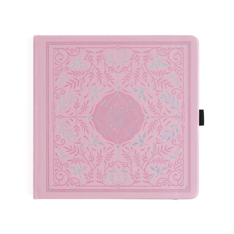 8x8 Storybook In Pink: Dot Grid Notebook - Archer and Olive