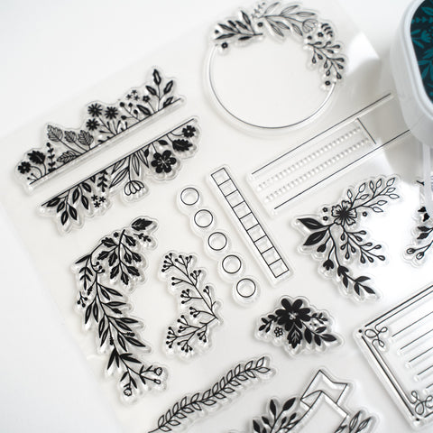 Signature Floral Stamp Set - Archer and Olive
