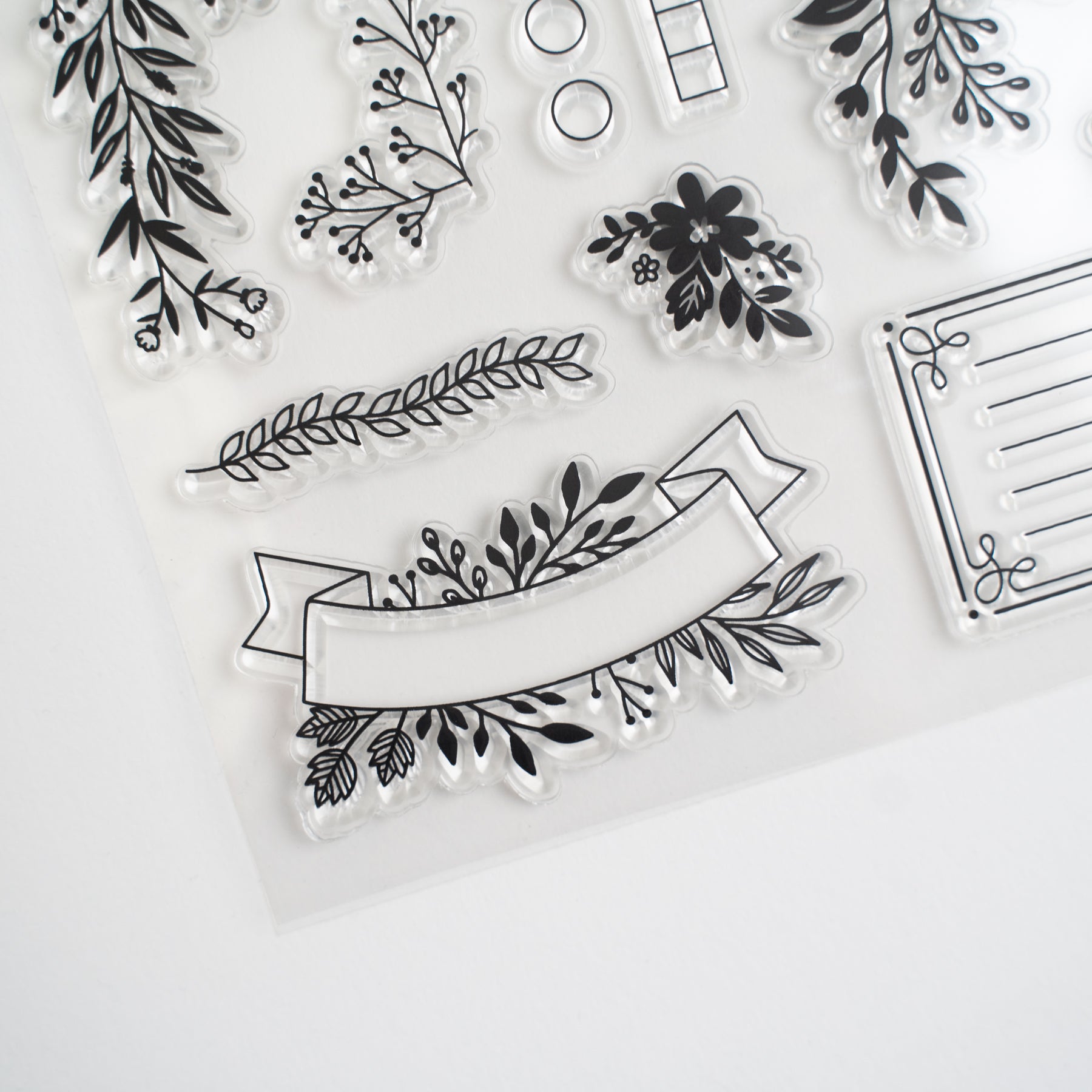 Signature Floral Stamp Set - Archer and Olive