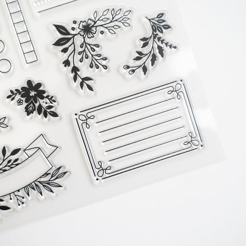 Signature Floral Stamp Set - Archer and Olive
