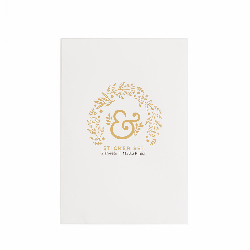 Signature Floral Sticker Set - Archer and Olive