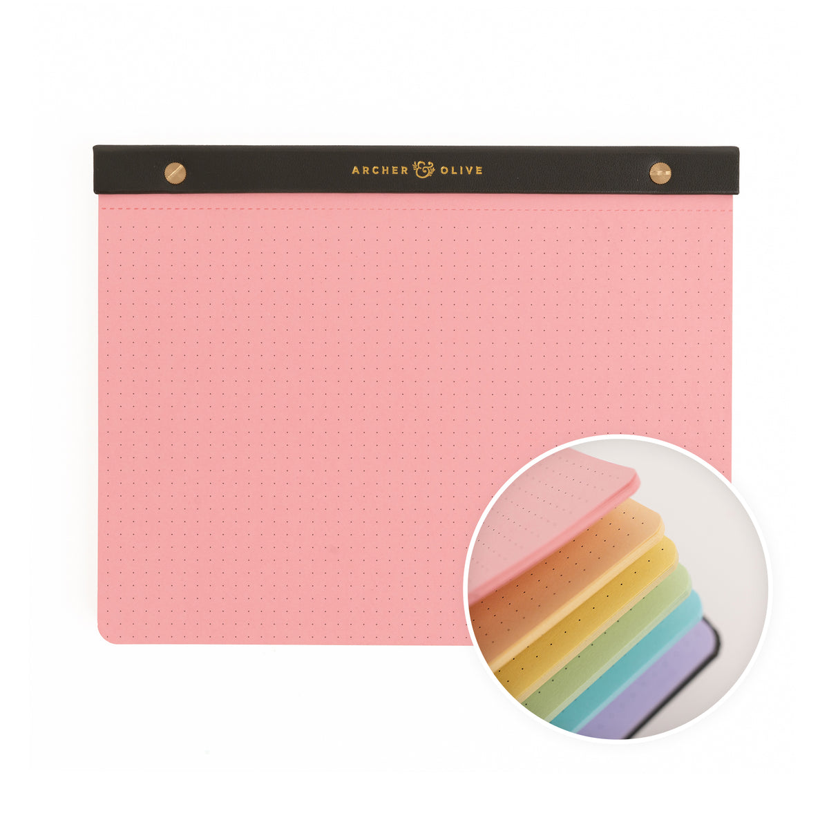 B5 Dot Grid Notepad : Pastel - Archer and Olive