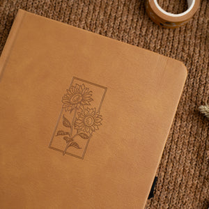 Sunflower - Dot Grid Notebook - 128 pages