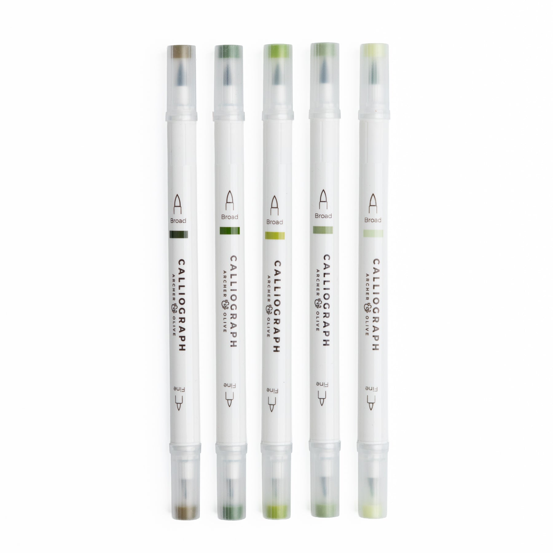 Leaf Green Hues Set - Archer and Olive