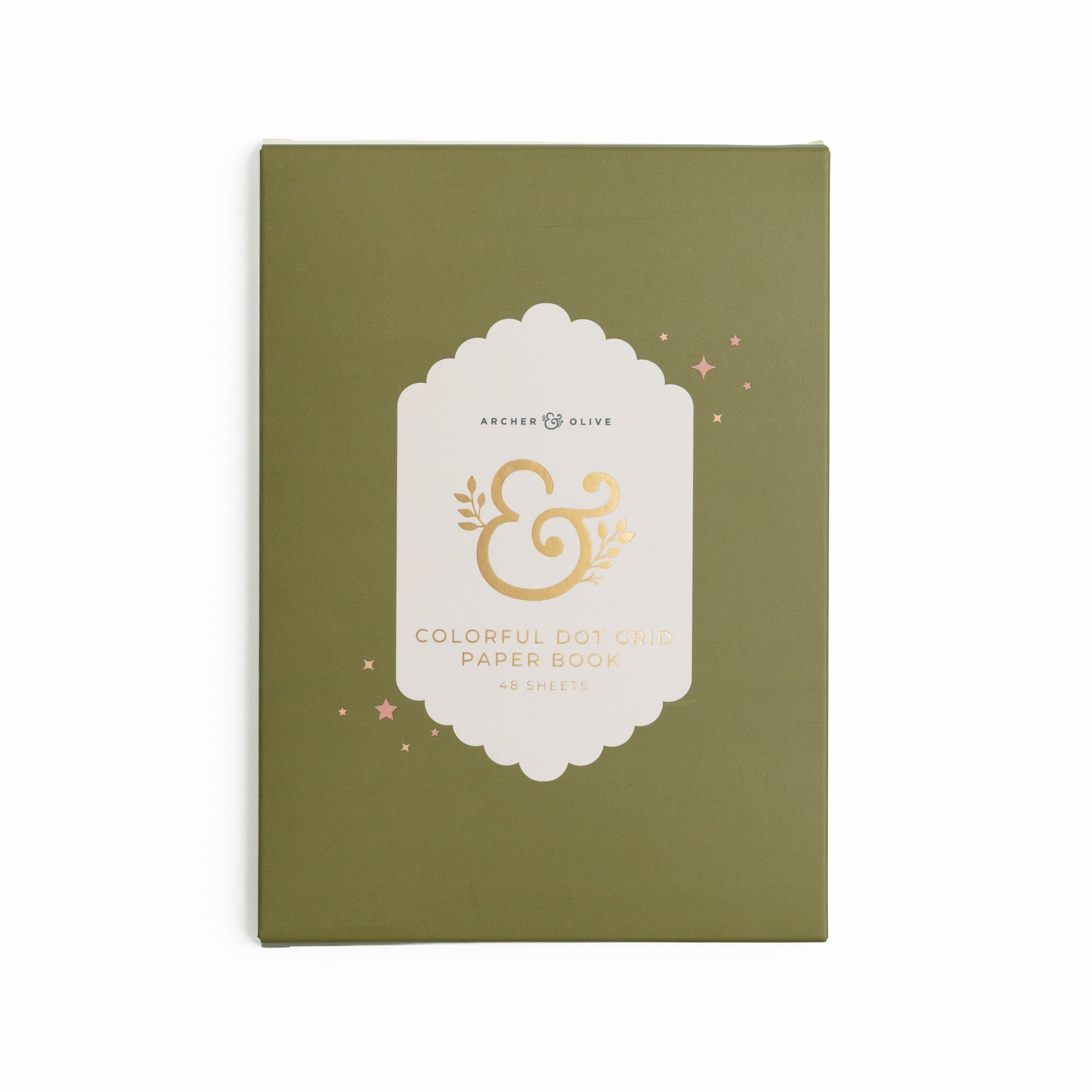 Colorful Dot Grid Paper Book