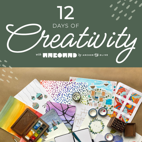 Unbound: 12 Days of Creativity eCourse - Archer and Olive