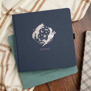 Forest Foxes Dot Grid Notebook - Archer and Olive