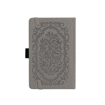 Songbird in Warm Gray Dot Grid Notebook - Archer and Olive