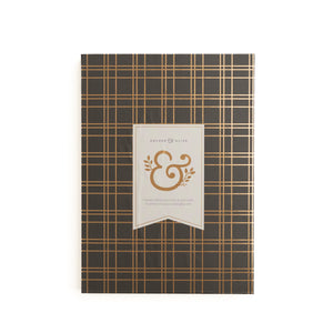 A5 Wonderstruck Blackout: Dot Grid Notebook - Archer and Olive