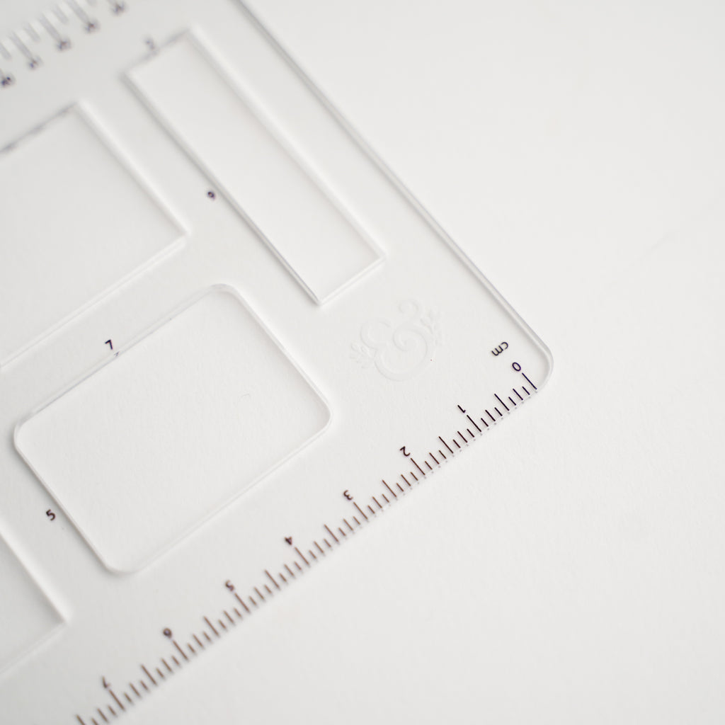 B5 Dot Grid Planner Stencil - Archer and Olive