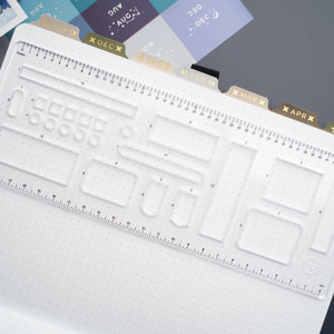 B5 Dot Grid Planner Stencil - Archer and Olive