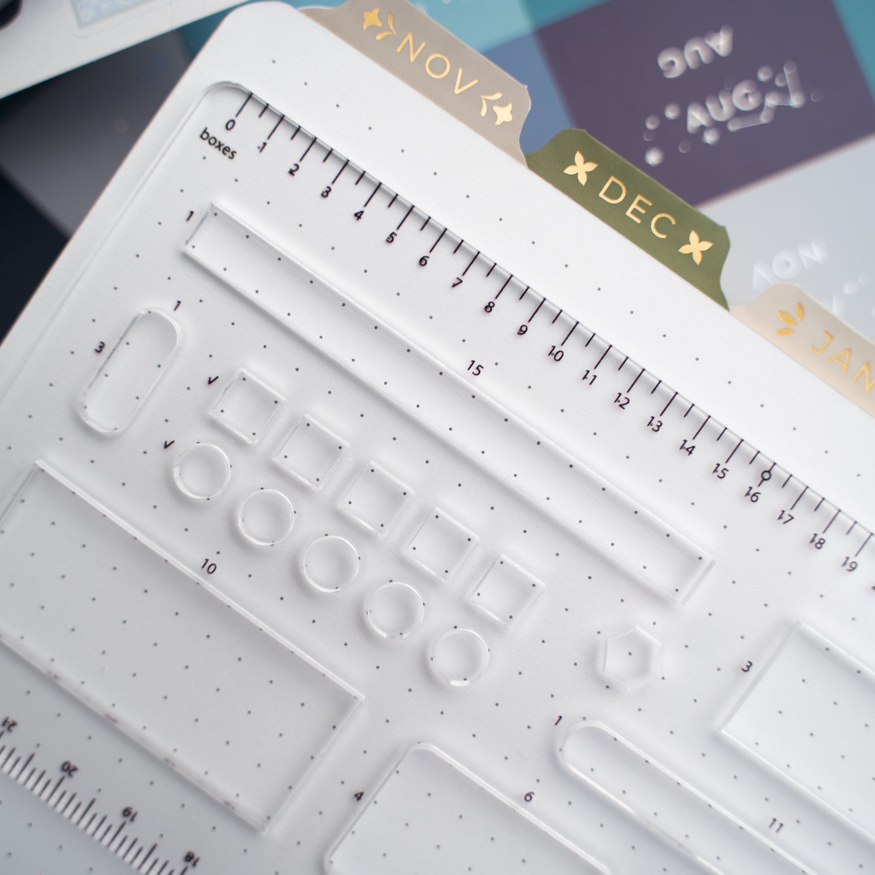 B5 Dot Grid Planner Stencil - Archer and Olive