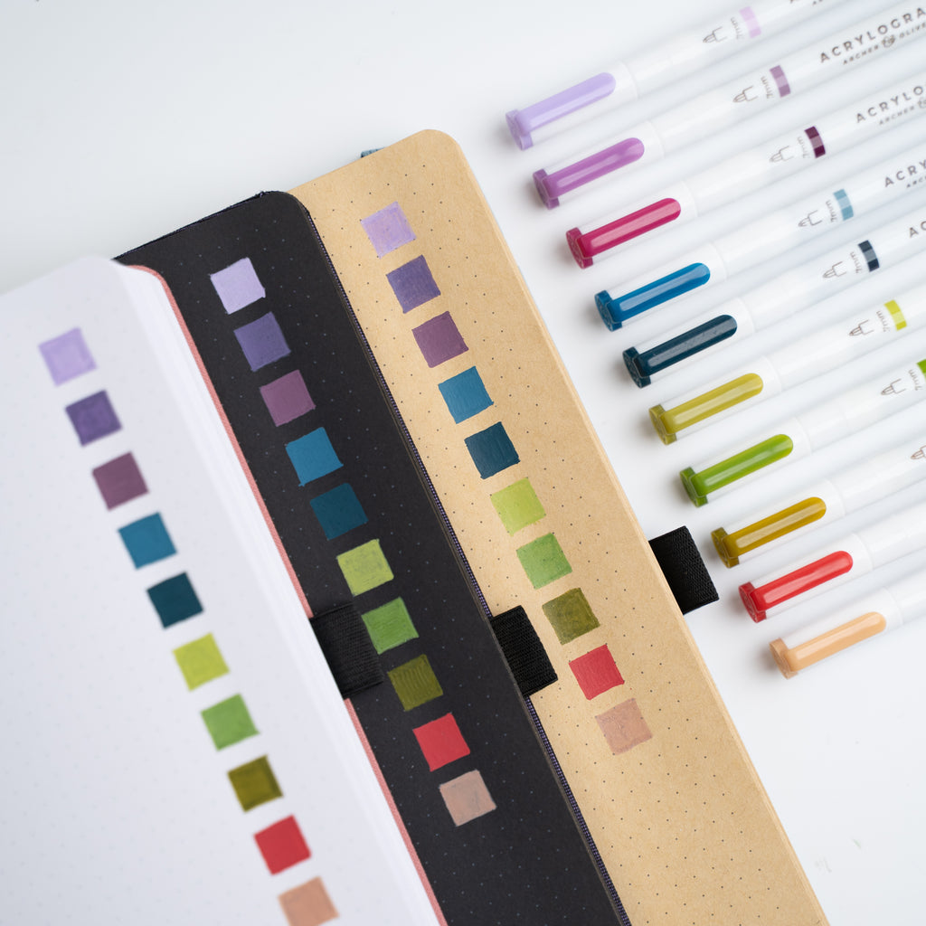 Enchanted Chapters Acrylograph Pens - Archer and Olive