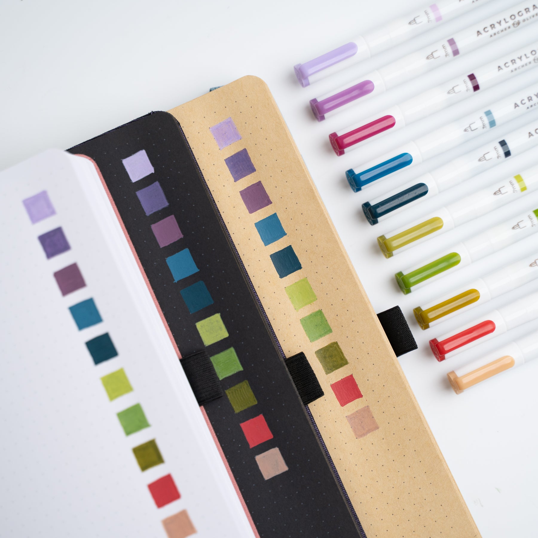 Enchanted Chapters Acrylograph Pens - Archer and Olive