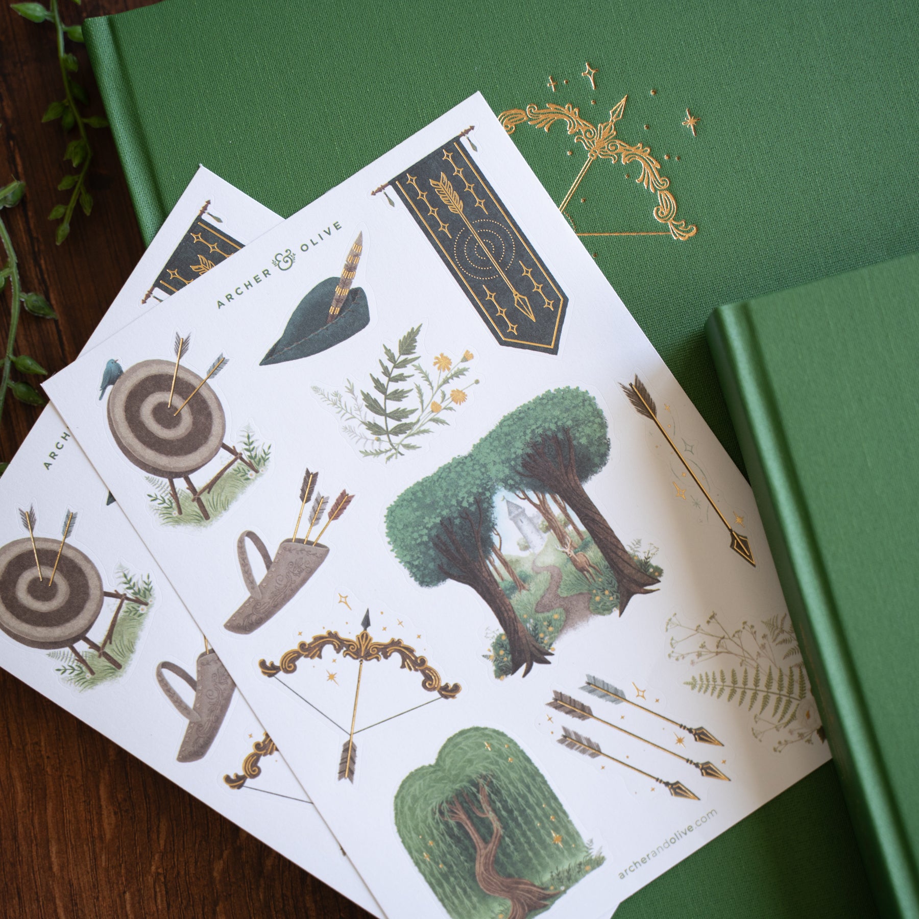 Stickers: The Archer - Archer and Olive
