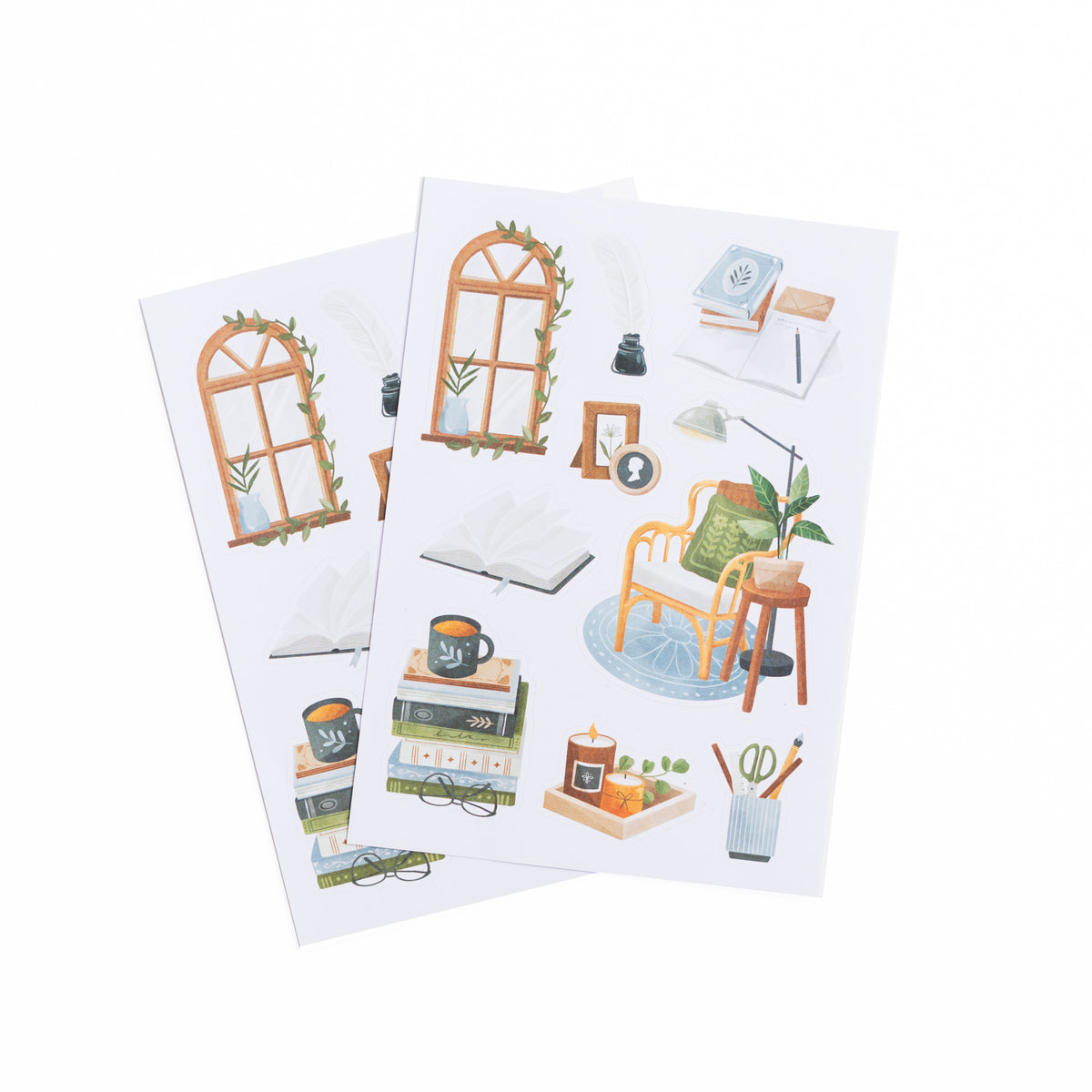 Everyday Bookish Theme Stickers - Archer and Olive