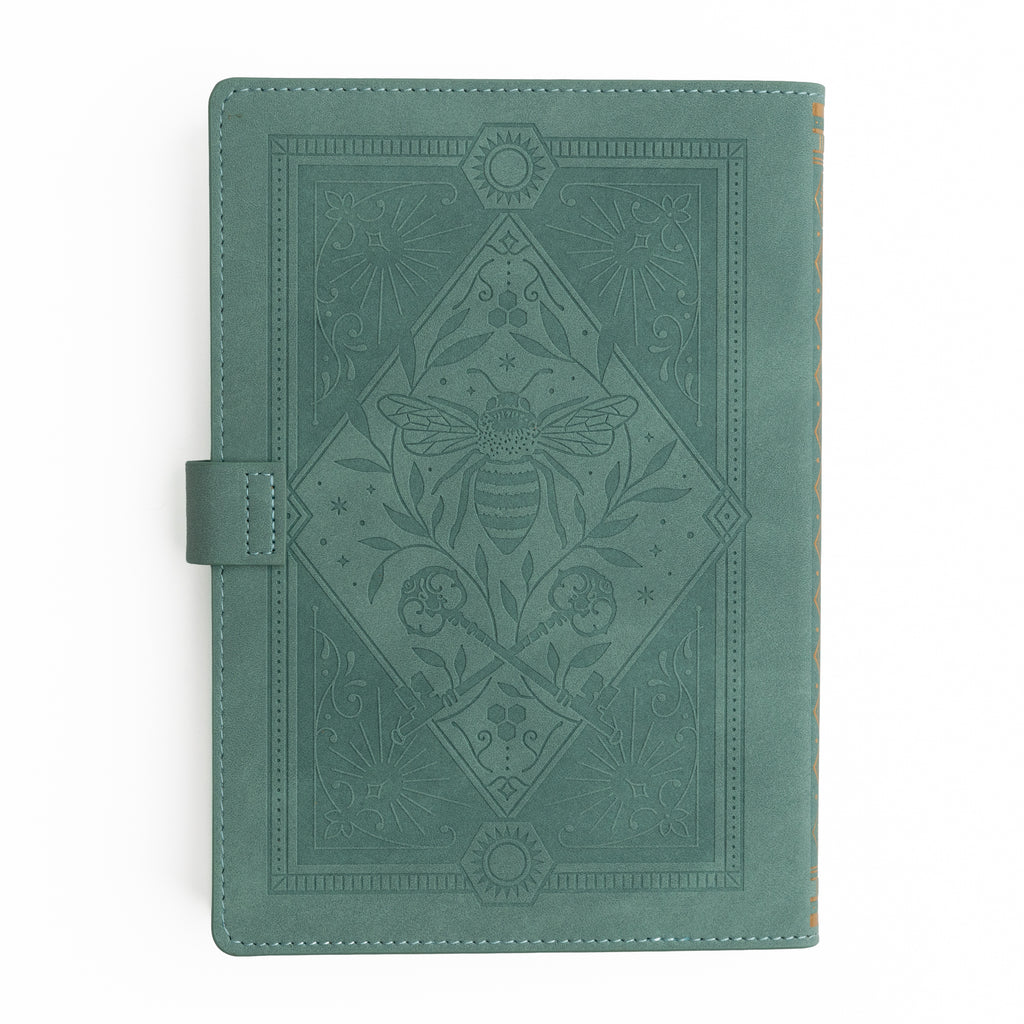 A5 Everyday Deluxe System: Keeper of the Bees in Soft Teal