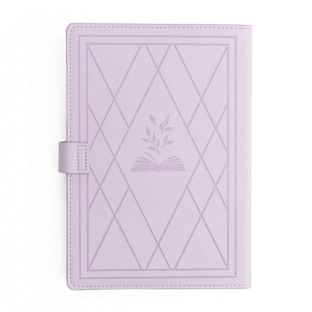 A5 Everyday Deluxe System: Vintage Library  in Lilac