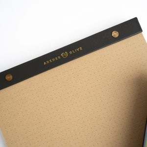 A5 Dot Grid Notepad: Kraft