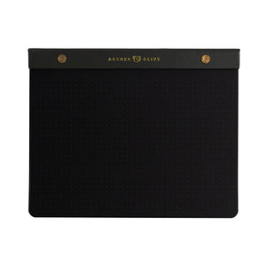 A5 Dot Grid Notepad: Black