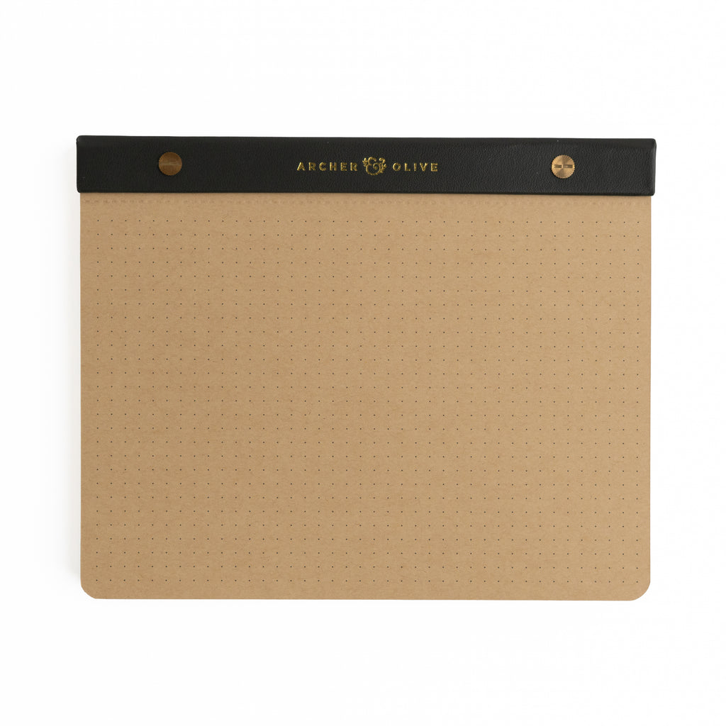 A5 Dot Grid Notepad: Kraft