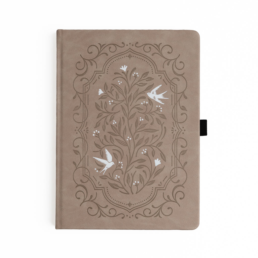 Songbird: Dot Grid Notebook - Archer and Olive