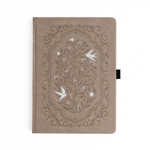 Songbird: Dot Grid Notebook - Archer and Olive