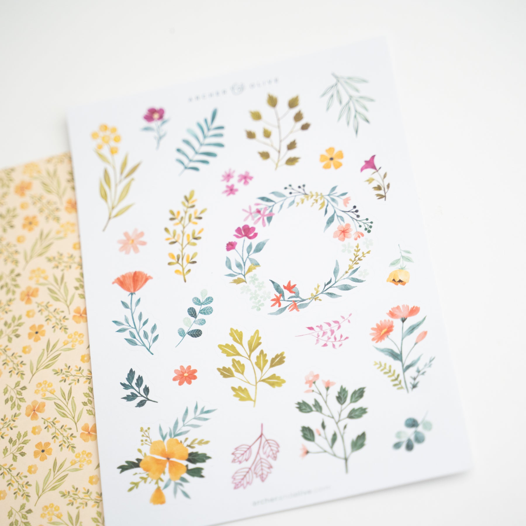 Signature Floral Everyday Theme Kit - Archer and Olive