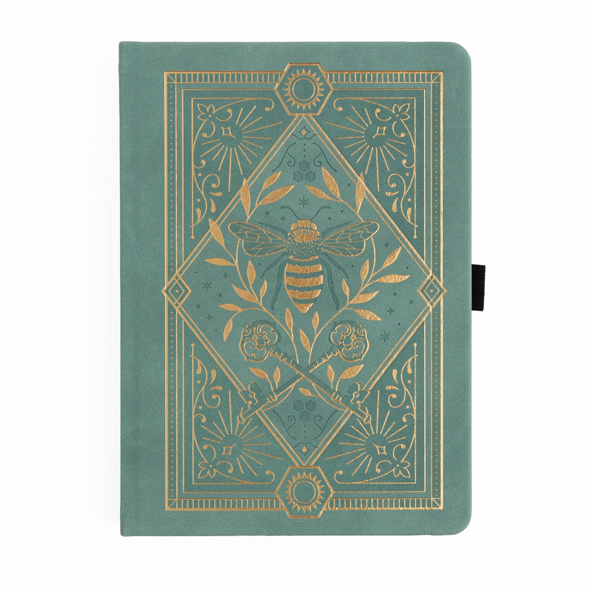 Keeper of the Bees in Soft Teal: Notebook