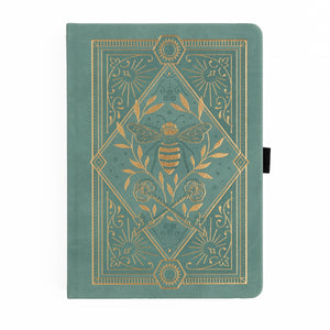 Keeper of the Bees in Soft Teal: Notebook