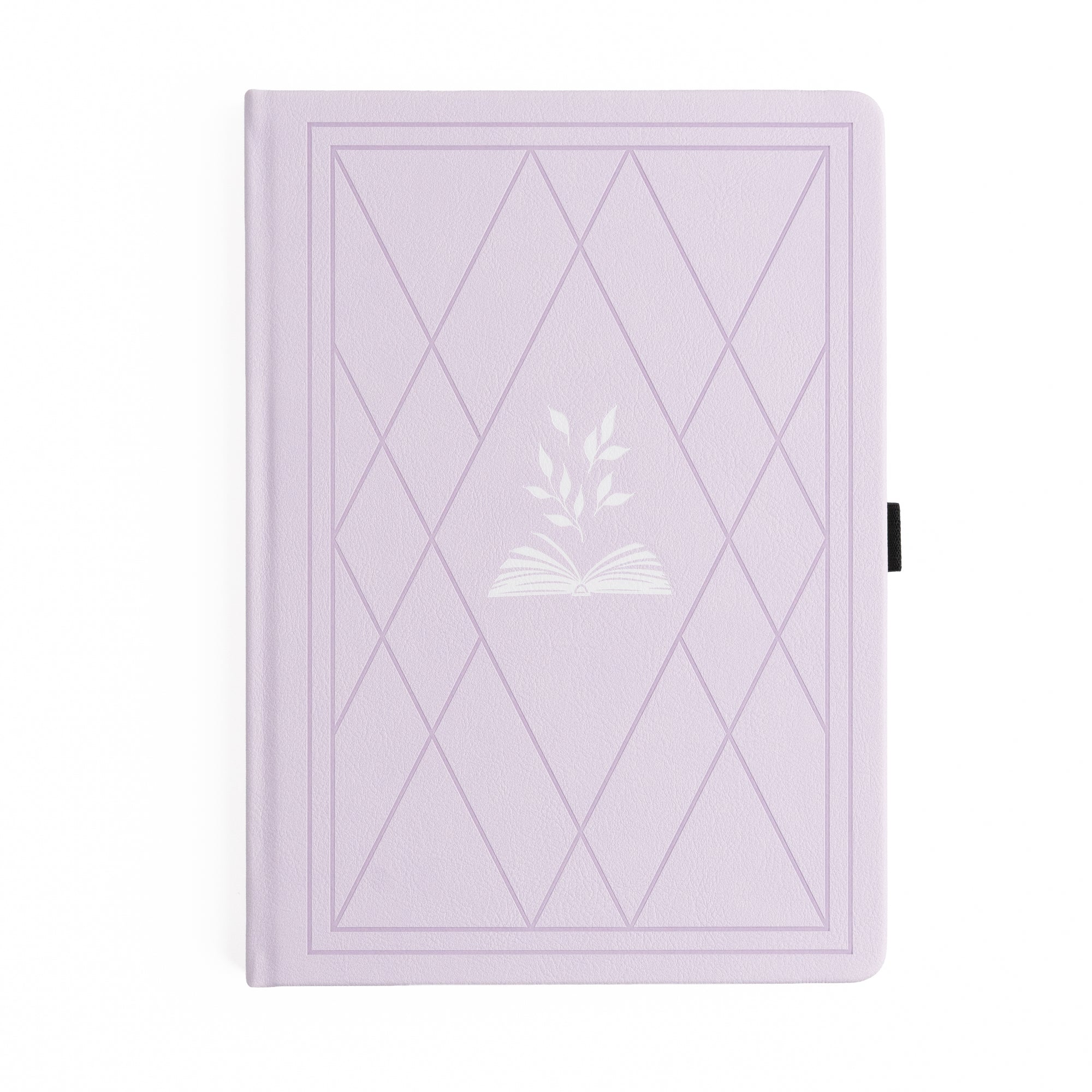 Vintage Library in Lilac: Notebook
