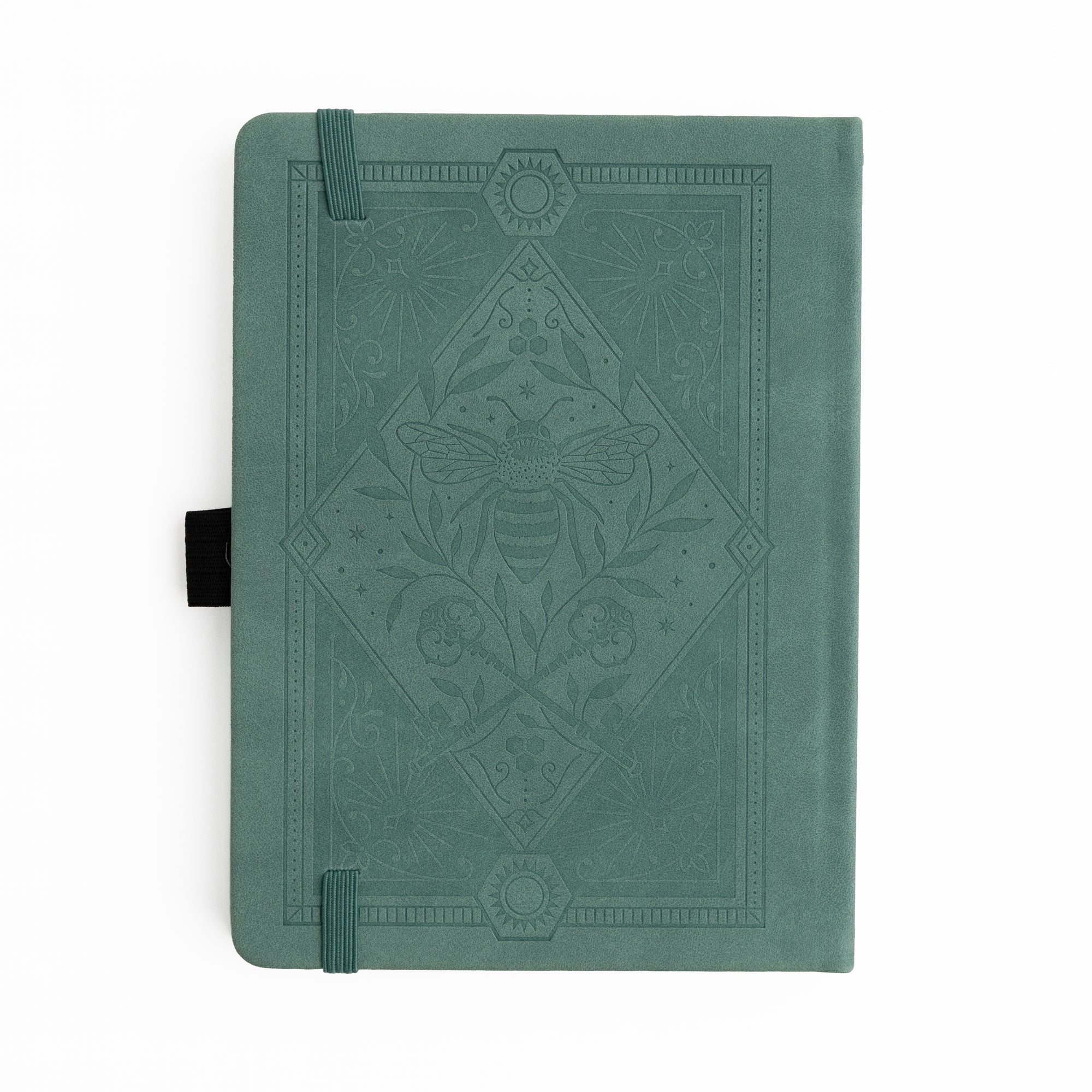 Keeper of the Bees in Soft Teal: Notebook