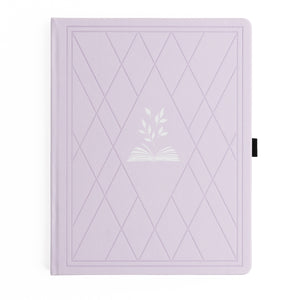 Vintage Library in Lilac: Notebook