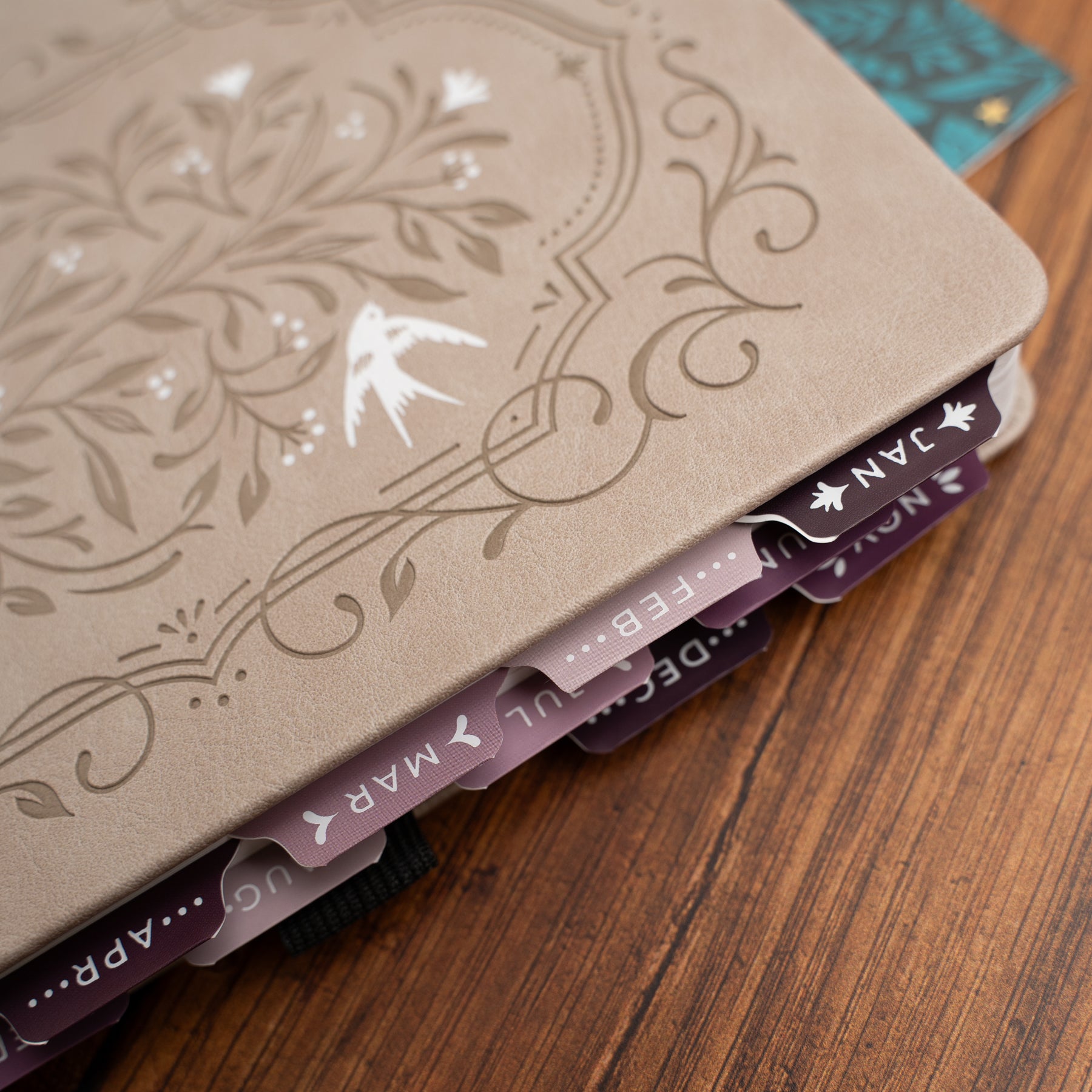 Vinyl Planner Tabs - Songbird - Archer and Olive