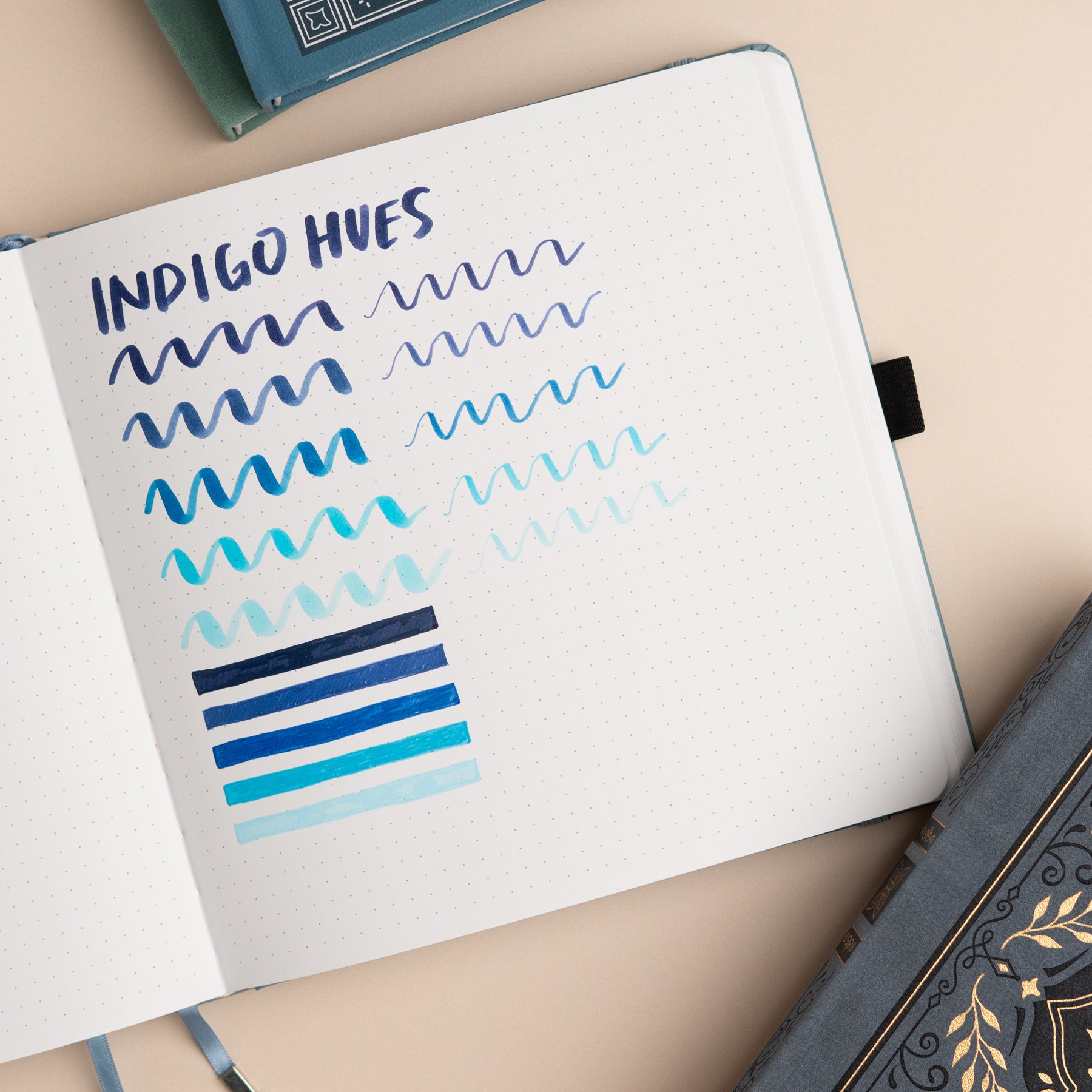 Indigo Hues Sets of 5 - Archer and Olive