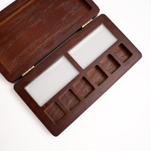 Wooden Travel Box for Watercolors - Archer and Olive