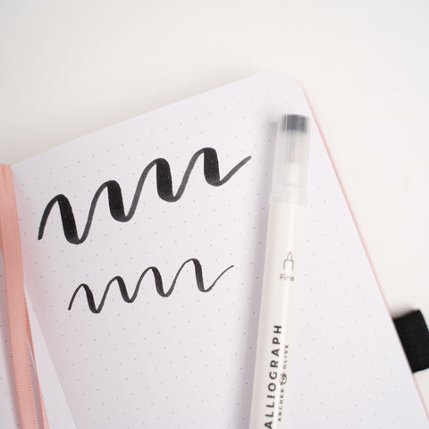 Everyday Black Calliographs-Set of 3 - Archer and Olive