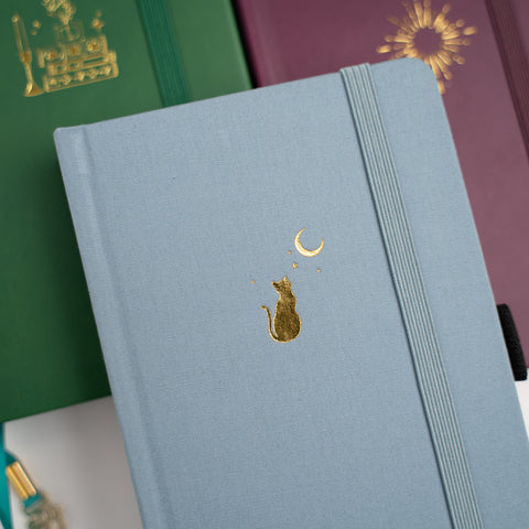 Purrfect Companion Reimagined: Dot Grid Noptebook - Archer and Olive