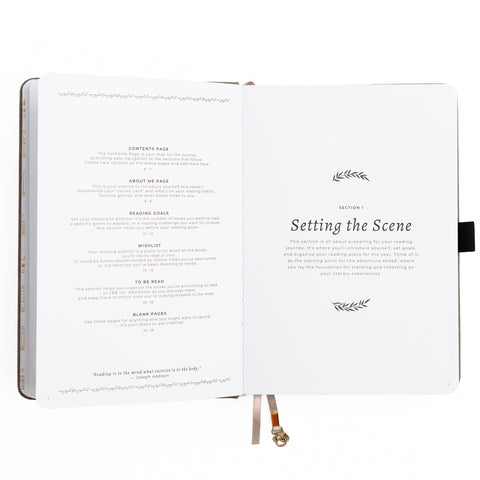 Bookshelf Reading Journal - Archer and Olive